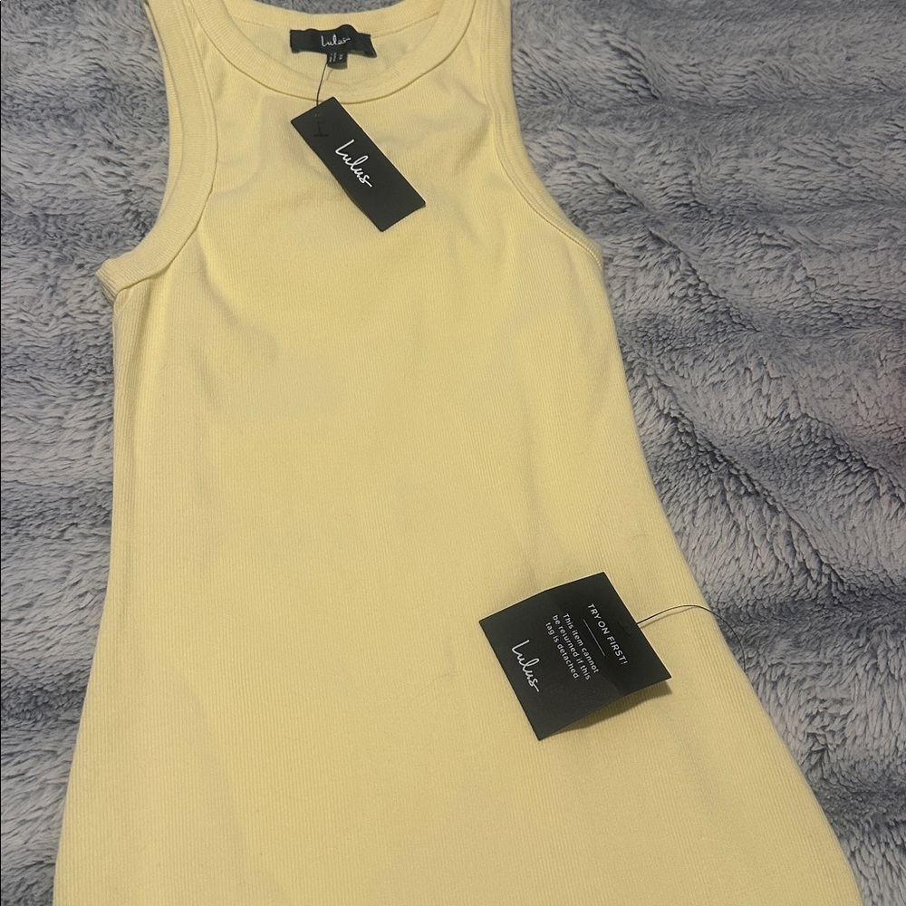 Lulus Majorly Trendy Light Yellow Ribbed Bodycon Midi Dress - Size XS
NWT - Picture 3 of 3
